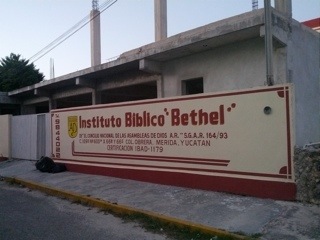 Bible school facade